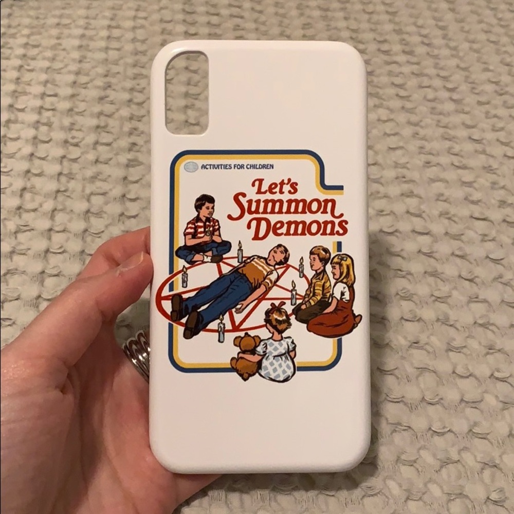 Society6 Let’s Summon Demons iPhone Xr phones case
